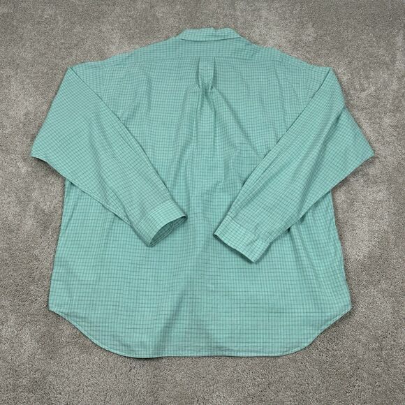 Polo Ralph Lauren Blake Shirt 2XL Men's Green Button Up Shirt Long Sleeve Plaid - Picture 5 of 5